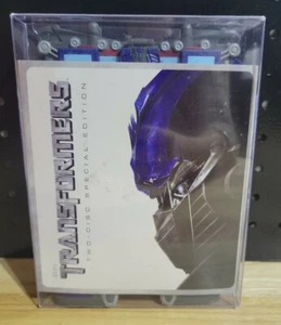 Transformers, 2 DVDs 2007 Special Edition, OPTIMUS PRIME Case Transforms - Picture 1 of 7