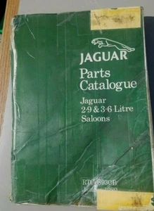 Genuine Jaguar Parts Catalog 2.9 L & 3.6 Litre Saloons RTC9893CB Jan. 1989 - Picture 1 of 2