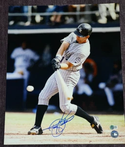 TODD HELTON Signed Colorado ROCKIES 16x20 PHOTO Beckett Auth. BAS - Picture 1 of 3
