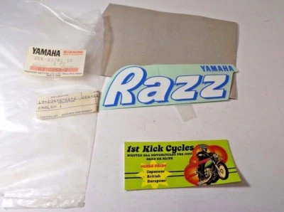 NOS YAMAHA FJ1100 JUEGO GRÁFICO, CALCOMANÍA DE CUBIERTA LWR 1 2EK-21781-10 OEM Foto 1 de 4