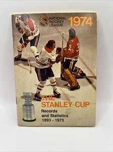 1974 National Hockey League Stanley Cup records and statistics 1893-1973 NHL - Picture 1 of 5