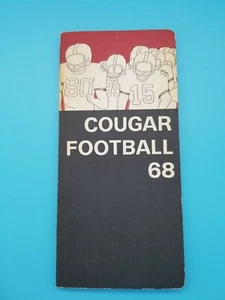 WASHINGTON STATE COUGARS - COLLEGE FOOTBALL MEDIA GUIDE - 1968 - Picture 1 of 2