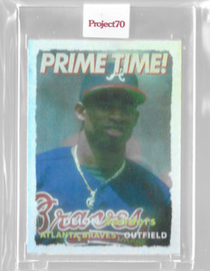 Topps Project 70 Card 835 - Deion Sanders  Infinite Archives FOIL 15/70 MYOSITIS