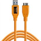 Câble microb mâle Tether Tools CU5454 TetherPro USB 3.0 type-A vers USB 3.0, 15'