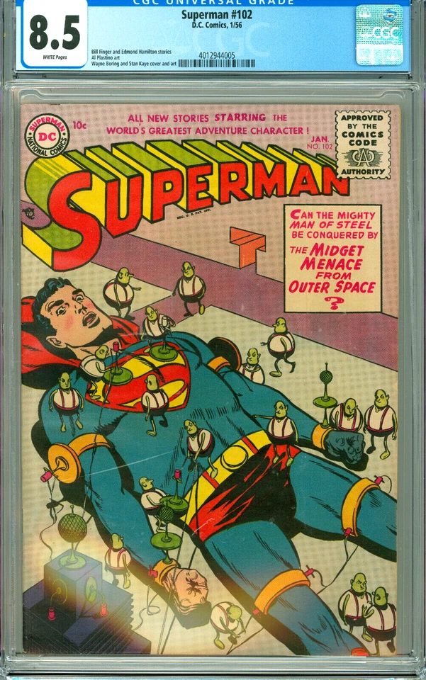 Superman #102 (DC Comics January 1956)
