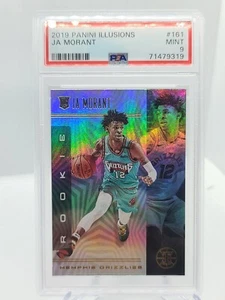 JA MORANT ROOKIE RC 2019 Panini Illusions #161 PSA 9 MINT - GRIZZLIES 🔥 - Bild 1 von 2