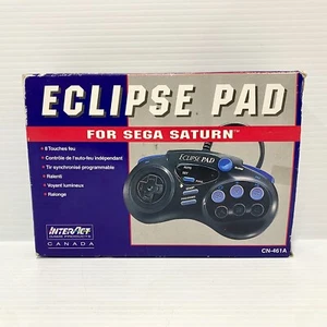 Interact Eclipse Pad Controller for Sega Saturn (CN-461A) + Box - Tested & Works - Picture 1 of 9