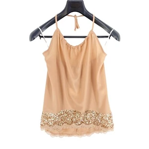 BSB Collection Women Dusty Pink Halter Neck Blouse Size EU 42 UK 14 US 12 - Picture 1 of 10