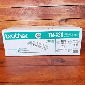 Brother TN-430 Toner Cartridge HL-1030 HL-1435 MFC-8300 MFC-9700 Genuine - Picture 1 of 6
