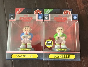 2 Stück - 2022 Mülleimer Kinder GPK Stranger Things WaffElle & Exclusive GITD - Bild 1 von 1