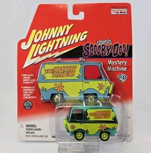2001 Johnny Lightning Chrome Scoopy Doo Mystery Machine Diecast MIP Sealed - Picture 1 of 5