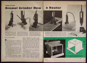 Dremel Tool Router Swivel Jig How-To build PLANS - Picture 1 of 2