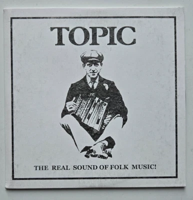 Topic Records - The Real Sound of Folk Music - PROMO CD NEW - NOT SEALED - Image 1 of 2