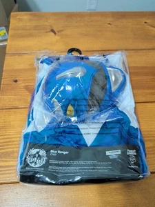 Kinder Blau Power Ranger Kostüm Mighty Morphin Power Rangers Geist Halloween XL - Bild 1 von 4