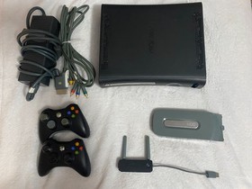 Xbox 360 20GB Console Black Bundle Tested *READ DESCRIPTION*