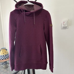 Roxy Dipsy Women's Technical Quilted Pullover Hoodie Purple Size Small Petite - Picture 1 of 11