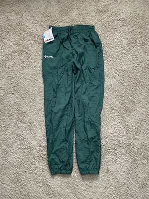 Pantalones de fútbol americano rompevientos vintage años 90 LOTTO Italia verde talla XL nuevos con etiquetas Foto 1 de 4