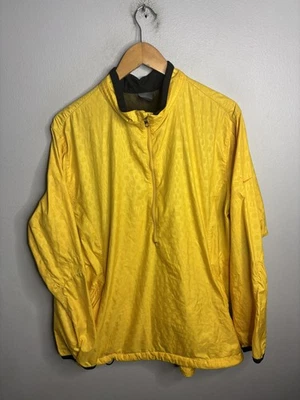 Nike Jacket Mens Extra Large Half Zip Windbreaker Reflective Swoosh Running - Image 1 of 4