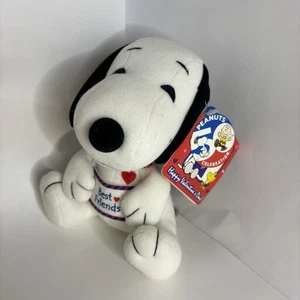 Peanuts Baby Snoopy Plush Best Friends 50th Anniversary Celebration 7" Tags Toy - Picture 1 of 12
