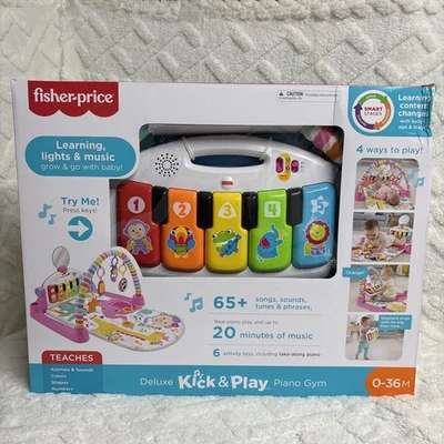 Fisher-Price Deluxe Kick & Play фортепиано - Изображение 1 из 4