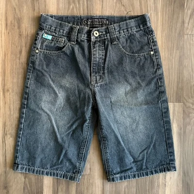 Pantalones Cortos De Colección SouthPole Niños Talla 14 Sueltos Desteñidos Pantalones Cortos Patinador Hip Hop Y2K Foto 1 de 4