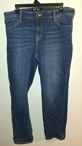 Gap Dark Denim Straight Leg Jeans Gr. 16 - Bild 1 von 2