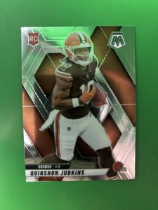 2025 Mosaic Football Quinshon Judkins Silver Rookie No. 365 RC Cleveland Browns - Bild 1 von 2