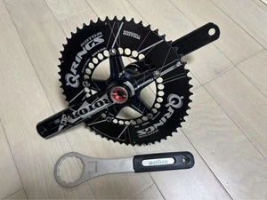 Rotor 3D Crankset Q Ring Bsa30 Single 56T - Picture 1 of 11