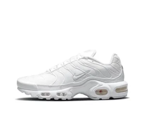 Nike Air Max Plus Triple White Damengröße 7 brandneu - Bild 1 von 5
