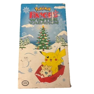 Vintage Pikachus Winter Vacation VHS (tested/works) - Picture 1 of 4