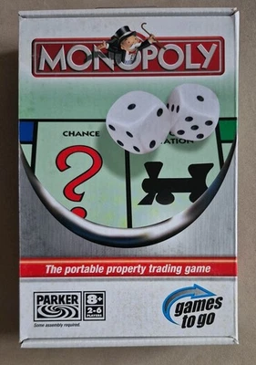 Travel Monopoly Board Game ~ Parker ~ Hasbro ~ New (opened box) - Image 1 of 4