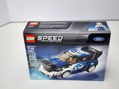 LEGO 75885 Ford Fiesta M-Sport WRC SIN USAR, EN CAJA sellado de fábrica retirado Foto 1 de 4
