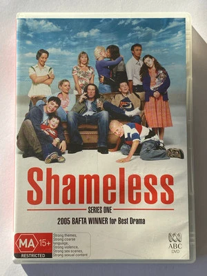 Shameless Series 1-4 DVD British Comedy David Threlfall James McEvoy PAL 4 VGC - image 1 of 4