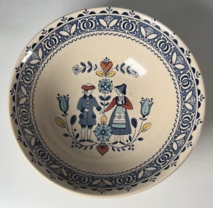 Johnson Brothers Hearts &Flowers Staffordshire Old Granite 8 1/4"  Serving Bowl - Picture 1 of 7