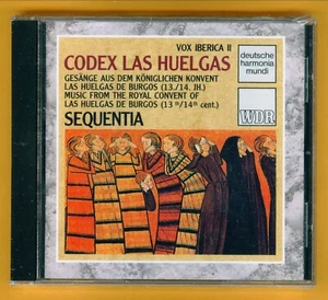 Sequentia - Vox Iberica II Codex Las Huelgas - Medieval Ensemble 1992 DHM NEW CD - Picture 1 of 2