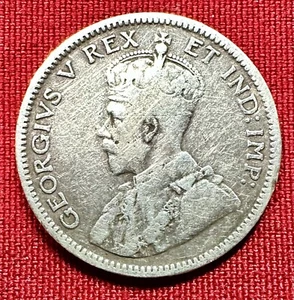 1911 Canada 10 Centesimi - .925 ARGENTO - Giorgio V - KM#17 - Foto 1 di 2