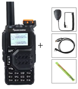 Quansheng50-600MHz RX Walkie Talkie UV-K5 VHFUHF 136-174MHz 400-470MHz RX TX Ent - Zdjęcie 1 z 6