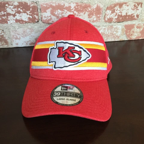 Ball Cap - Kansas City KC Chiefs - New Era 39Thirty - Large/X Large Cover