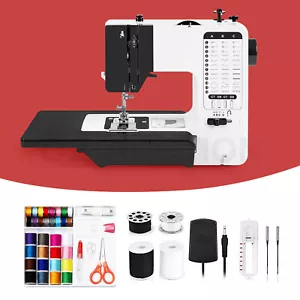 38 Stitches Portable Electric Sewing Machine with Extension Table Desktop - Picture 1 of 12
