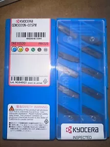 KYOCERA HARTMETALLEINSÄTZE MENGE 10 GDM3020N 025PM PR1225 - Bild 1 von 1