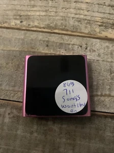 Apple iPod Nano - 6ª Generación - Rosa Caliente - MC694LL / A1366 - 8 GB - Chip Menor - Imagen 1 de 10