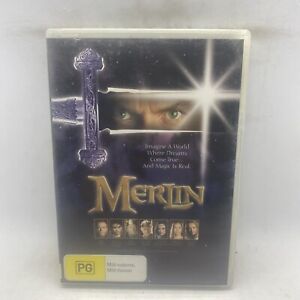 Merlin DVD Sam Neil, Helena Bonham Carter Region 4 PAL Free Postage AU Seller