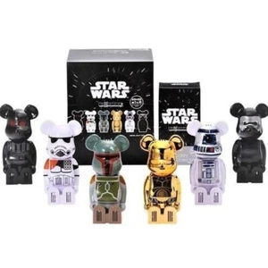 BE＠RBRICK Cleverin Bearbrick Star Wars 6 Piece Compete Set Limited Medicom F/S - Picture 1 of 4
