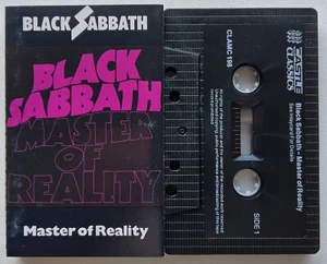 BLACK SABBATH - MASTER OF REALITY (CASTLE CLAMC198) 1986 UK CASSETTE REISSUE - Picture 1 of 3