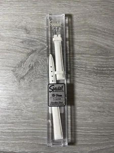 Vintage Speidel Twist O Flex Watch Band Wristwatch Women New NOS White - Picture 1 of 2