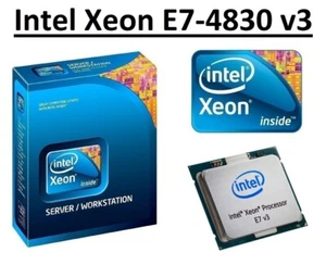 Intel Xeon E7-4830 v3 SR222 2.10 - 2.70 GHz, 30 MB, 12 Core, LGA2011-1, 115W CPU - Picture 1 of 6