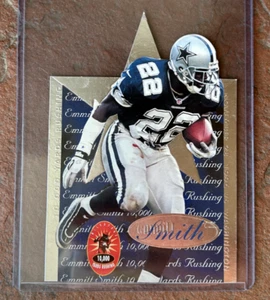 1996 Score Board Emmitt Smith Commemorative Jumbo #/10000 Rushing Yards HOF - Picture 1 of 2