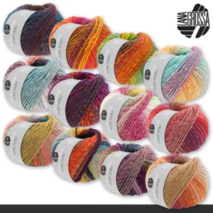 Lana Grossa 5x50 g Colors for you Dochtgarn Farbverlauf Wolle Stricken 12 Farben - Bild 1 von 25