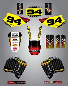 Kit Gráfico Completo Personalizado -AUSSIE ORGULLOS - HONDA BRAZILIAN XR 200 R 1994/2003 - Imagen 1 de 2