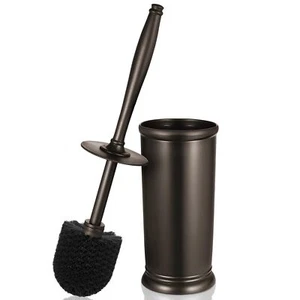 Toilet Bowl Brush Holder Set Bathroom Deep Cleaning Toilet Scrubber Rim Cleaner - Picture 1 of 6